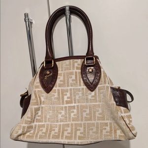 ❌SOLD❌Fendi Du Jour Zucca Velvet bag